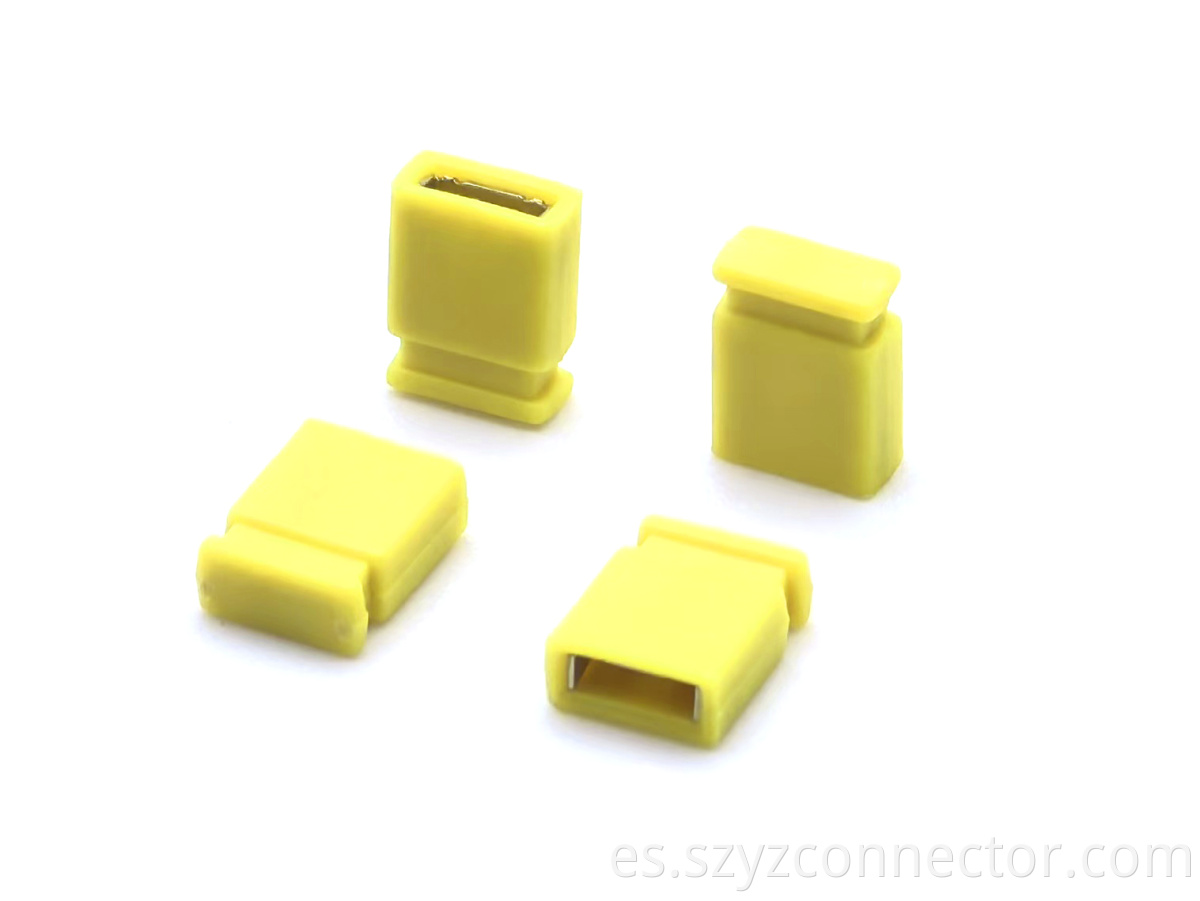 2.54mm Pitch Mini Jumper H6.5mm CLOSE Bronze With Half Gold Yellow 1*2P